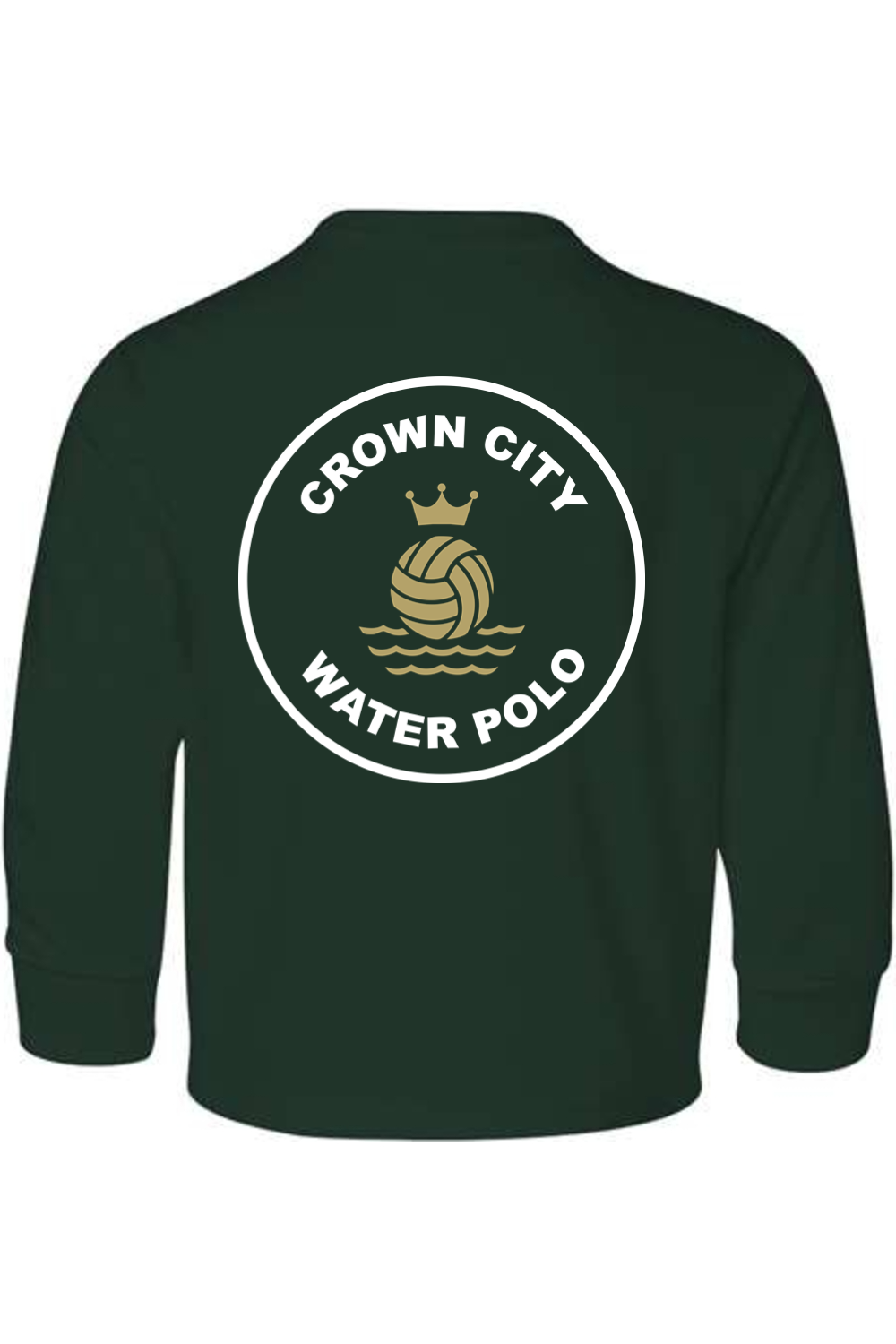 Youth Cotton/Poly Long Sleeve -Dark
