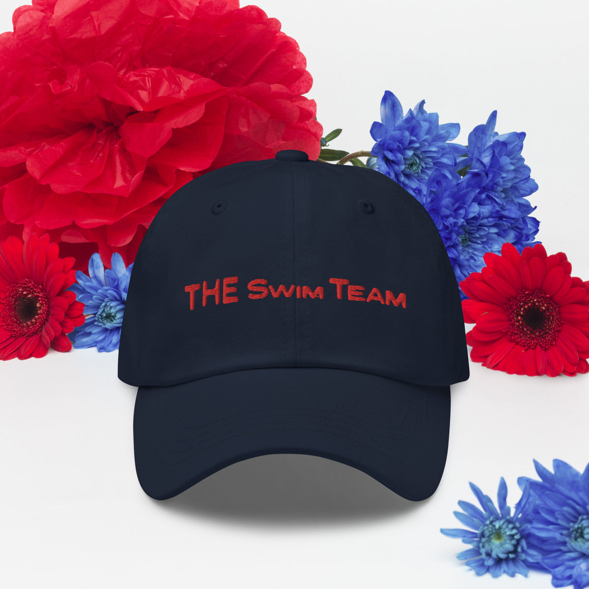 THE SWIM TEAM_ Dad Hat