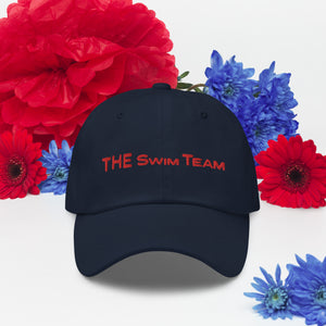 THE SWIM TEAM_ Dad Hat