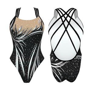 Turbo Women's Artistic Swim Suit F043 Lycra