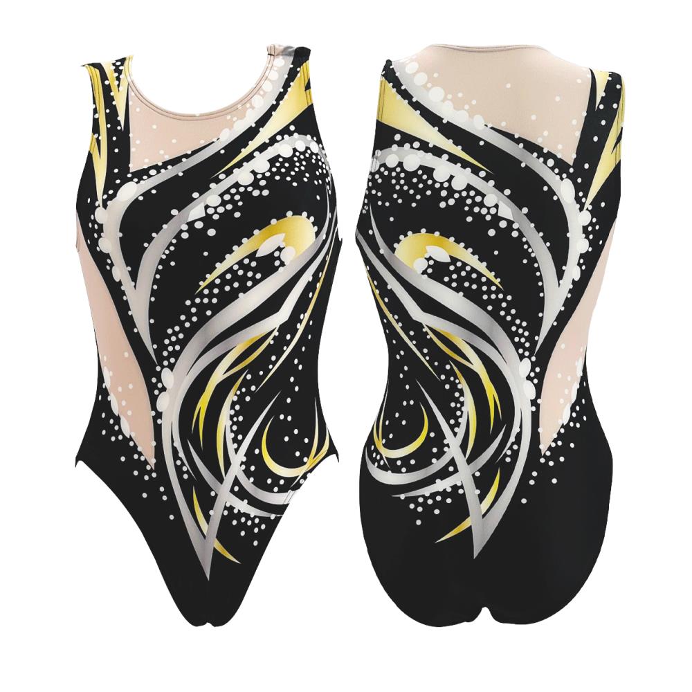 Turbo Women's Artistic Swim Suit H005 Lycra