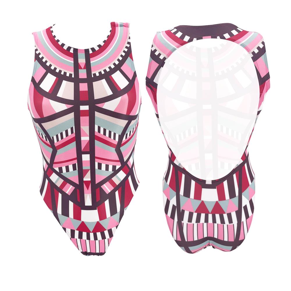 Turbo Women's Artistic Swim Suit Hy002 Lycra