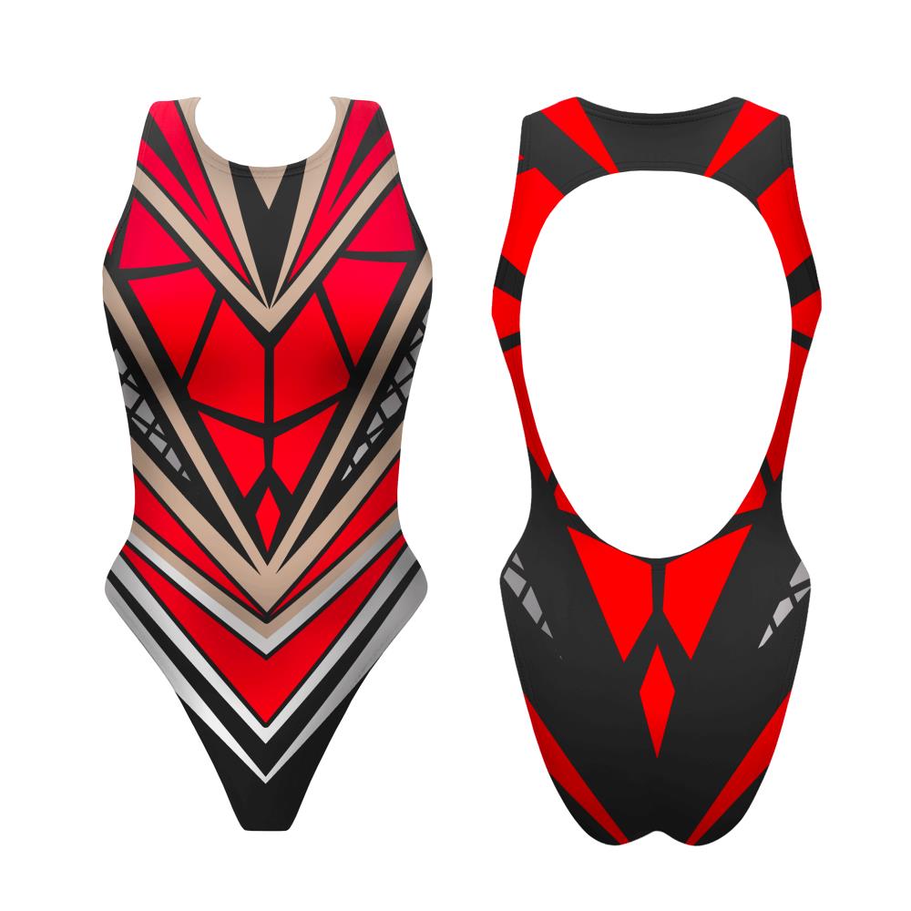 Turbo Women's Artistic Swim Suit Hy007 Lycra