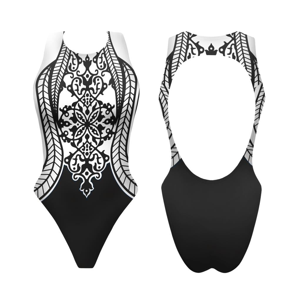 Turbo Women's Artistic Swim Suit Hy011 Lycra