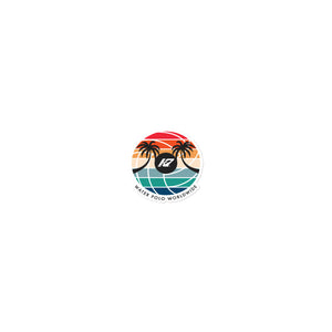 Kap7 Sunset Logo Bubble-free stickers