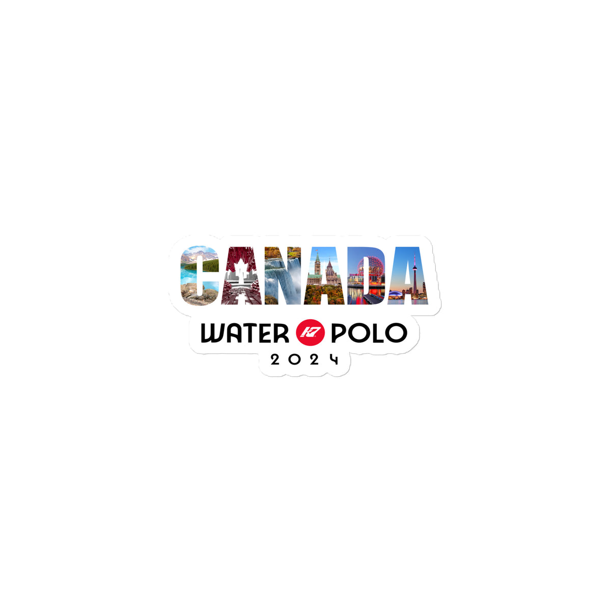 K7 CANADA 24 BUBBLE-FREE STICKERS