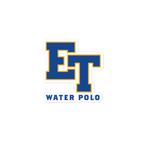 El Toro HS Water Polo Team Store Bubble-free stickers