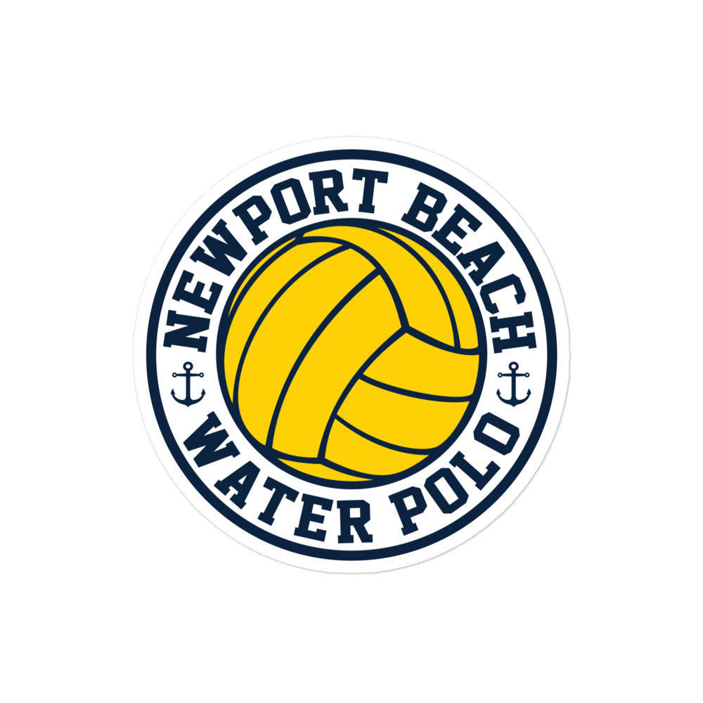 Newport Team Store - Newport Beach WPC Bubble-free stickers