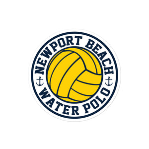 Newport Team Store - Newport Beach WPC Bubble-free stickers