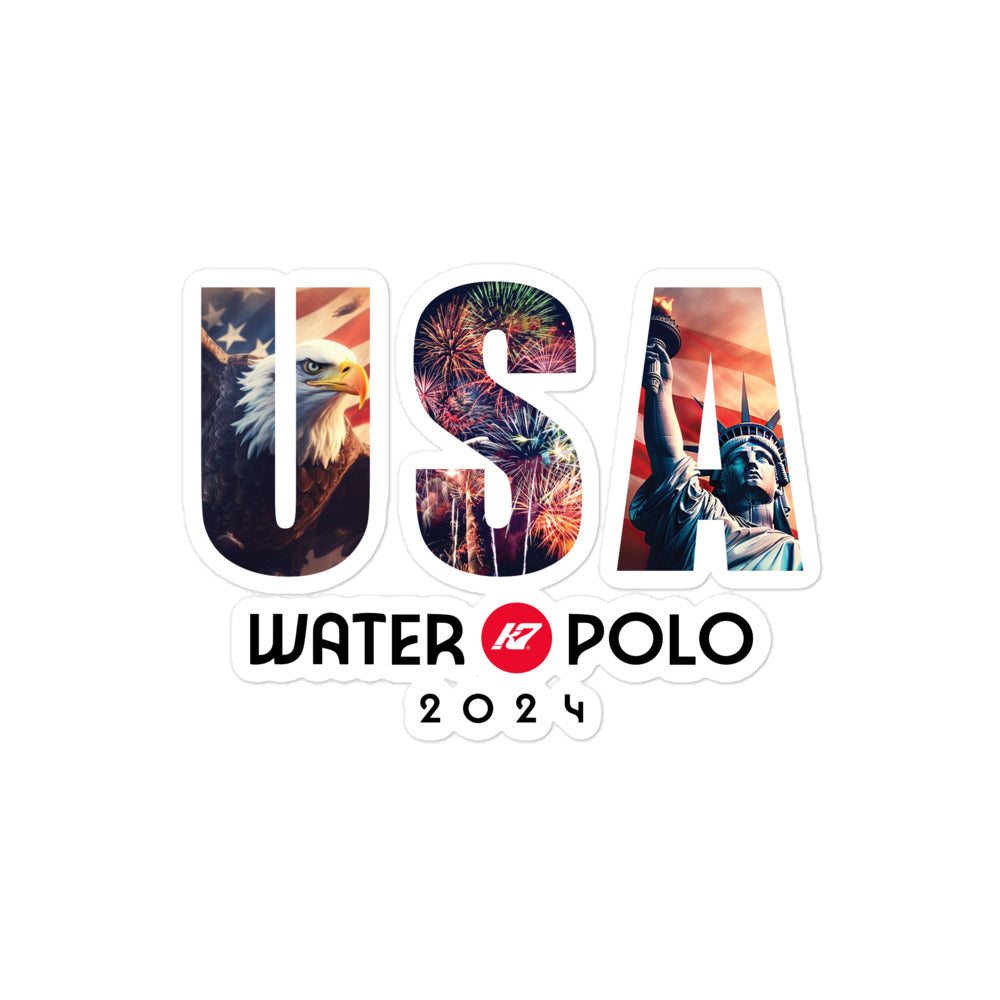 K7 USA 24 Bubble-free Stickers