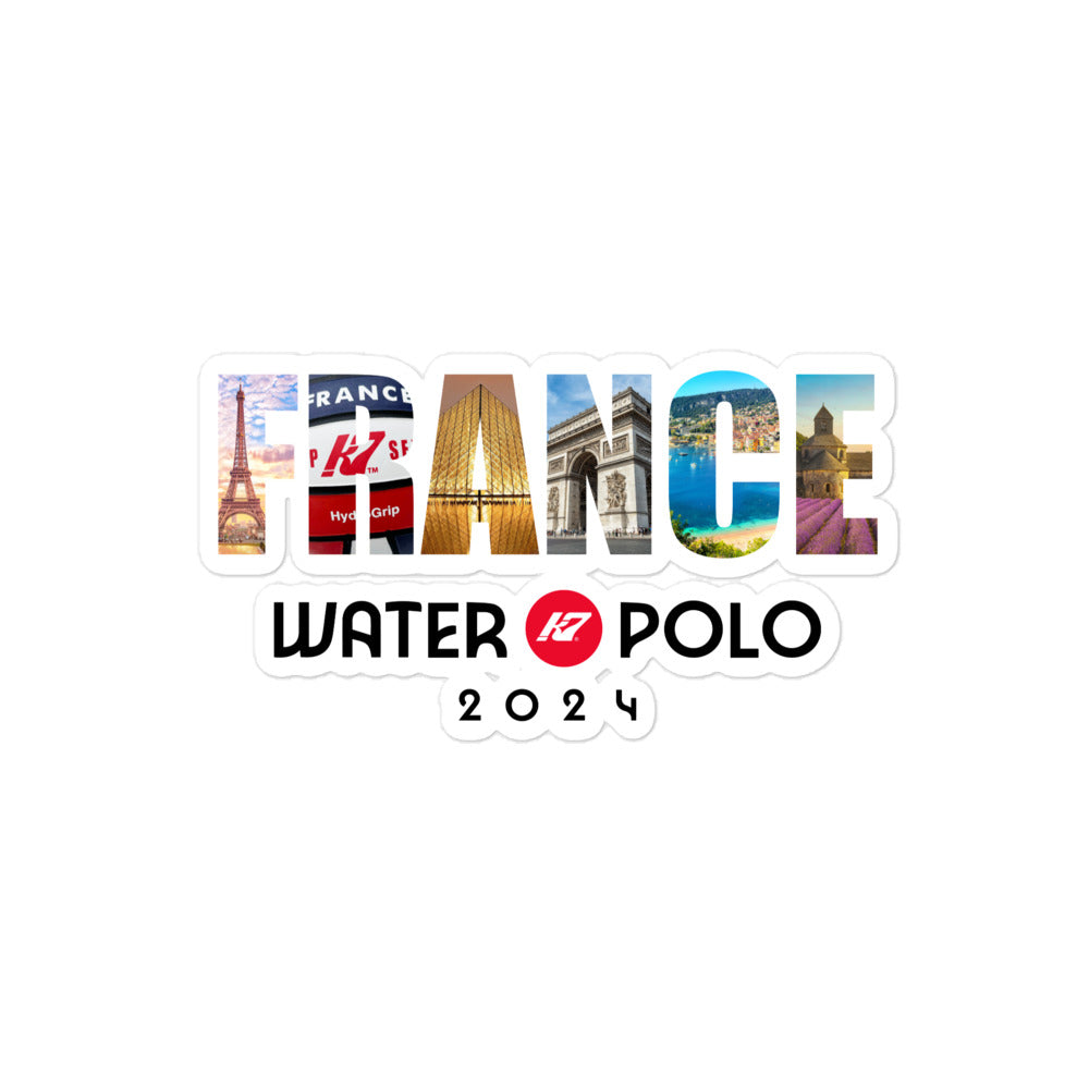 K7 France 24 Bubble-free Stickers