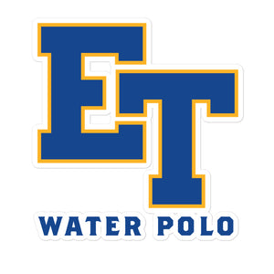 El Toro HS Water Polo Team Store Bubble-free stickers