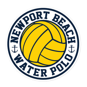Newport Team Store - Newport Beach WPC Bubble-free stickers
