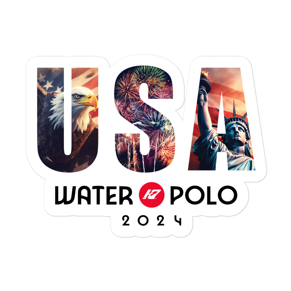 K7 USA 24 Bubble-free stickers