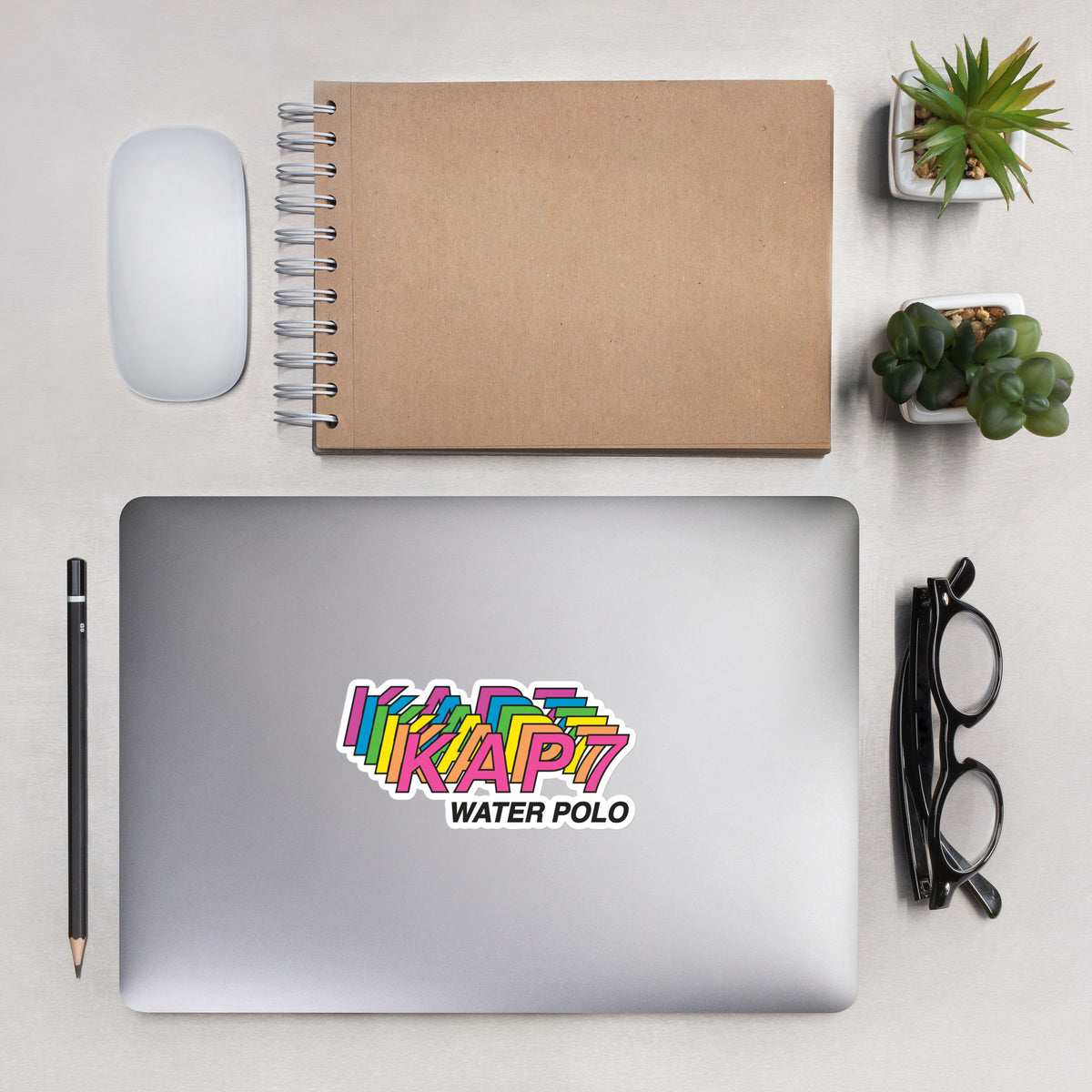Kap7 WP Rainbow Bubble-free stickers
