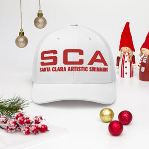 SCA White Trucker Hat