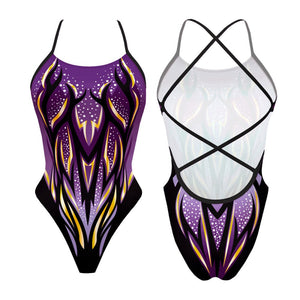 Turbo Women's Artistic Swim Suit S031 Lycra