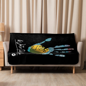 Kap7 Hand Design Sherpa blanket