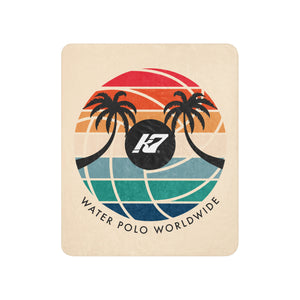 Kap7 Sunset Sherpa blanket