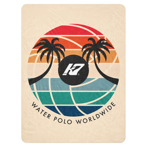 Kap7 Sunset Sherpa blanket