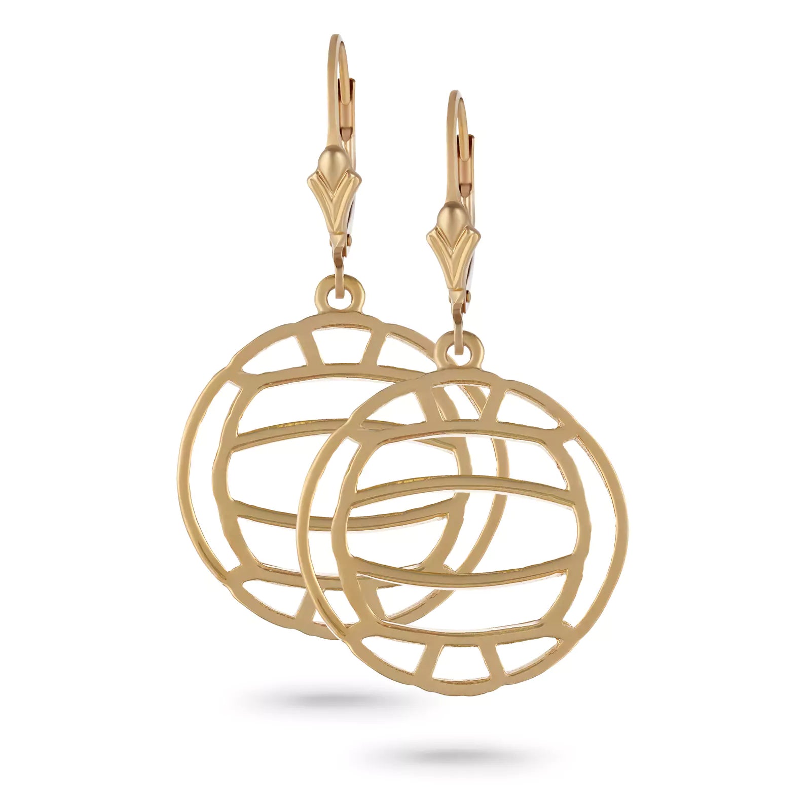 Water Polo Skeleton Earrings