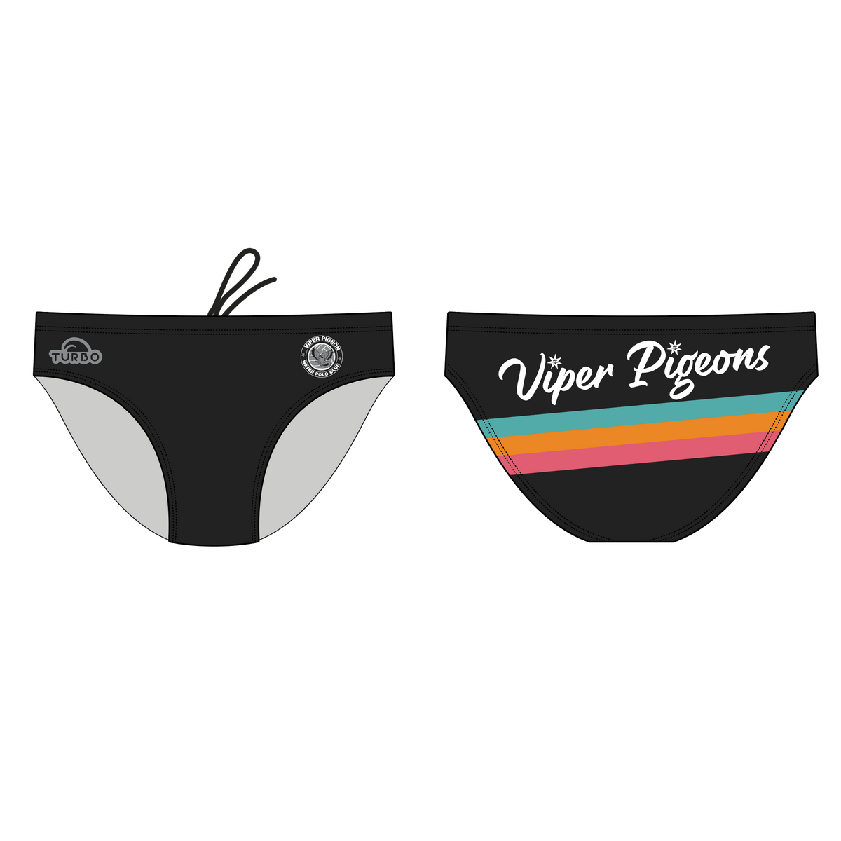 Viper Pigeon WPC (Spurs)- Mens TURBO Water Polo Suit (Made to order)