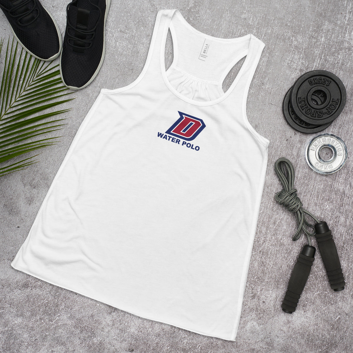 Dublin High School Team Store Women's Flowy Racerback Tank