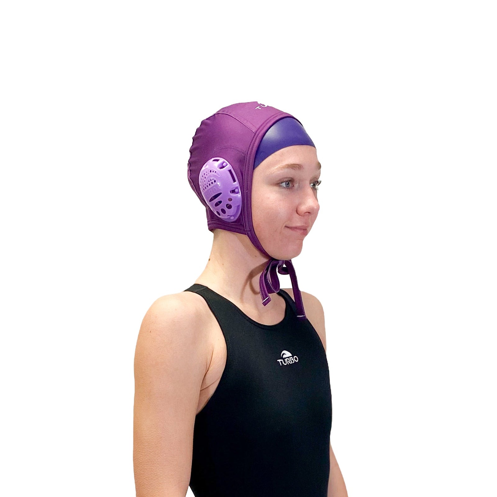 Turbo Practice Water Polo Caps - No Numbers - Purple Caps TURBO