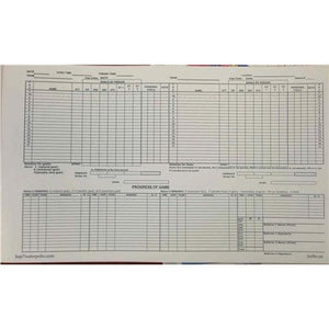 KAP7/TURBO Triplicate Scorebook Scorebooks KAP7