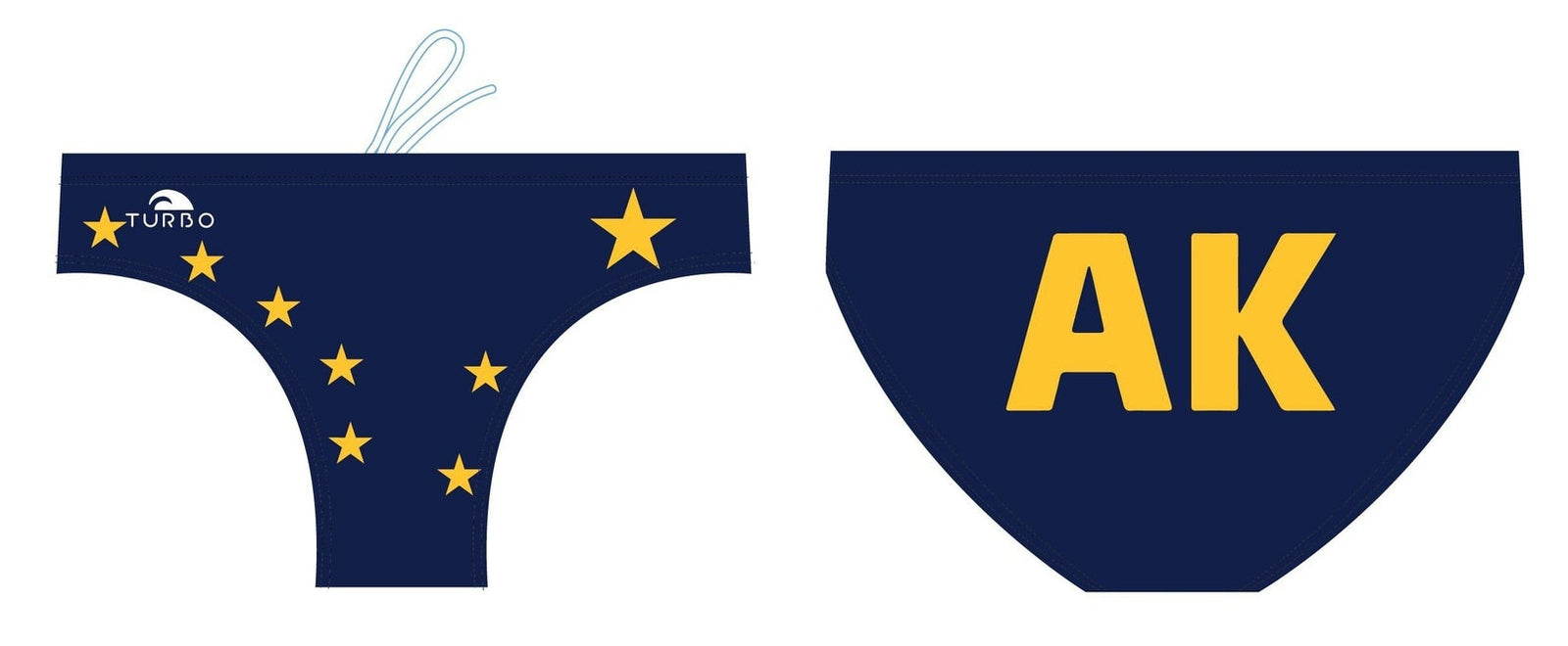 Juneau Water Polo Club Men's Water Polo Suit - Big Dipper Briefs KAP7 International