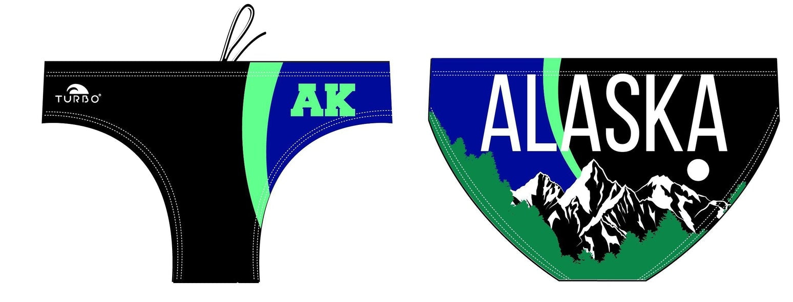 Juneau Water Polo Club Men's Water Polo Suit - Night Moon Briefs KAP7 International