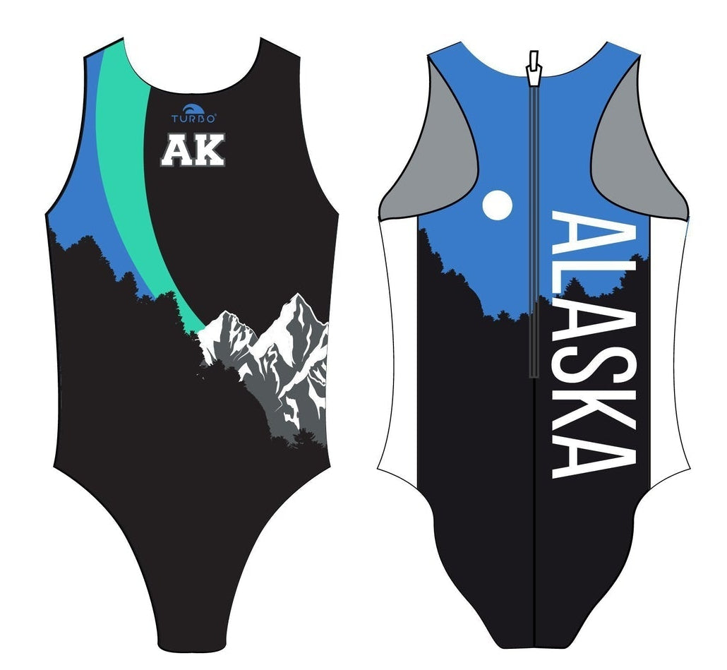 Juneau Water Polo Club Women's Suit - Night Moon Suits KAP7 International