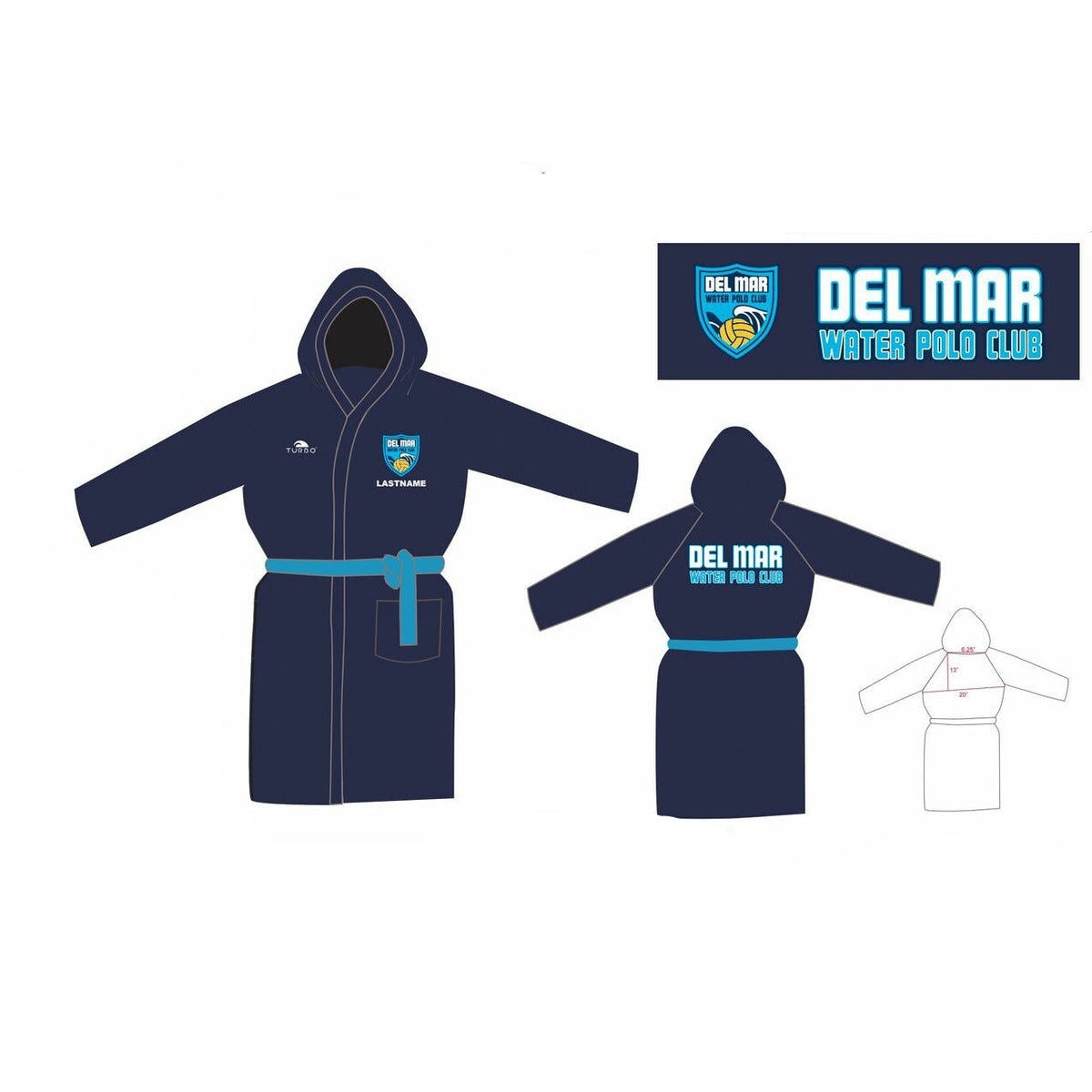 Del Mar WPC Team Store - Robe Robes KAP7 International