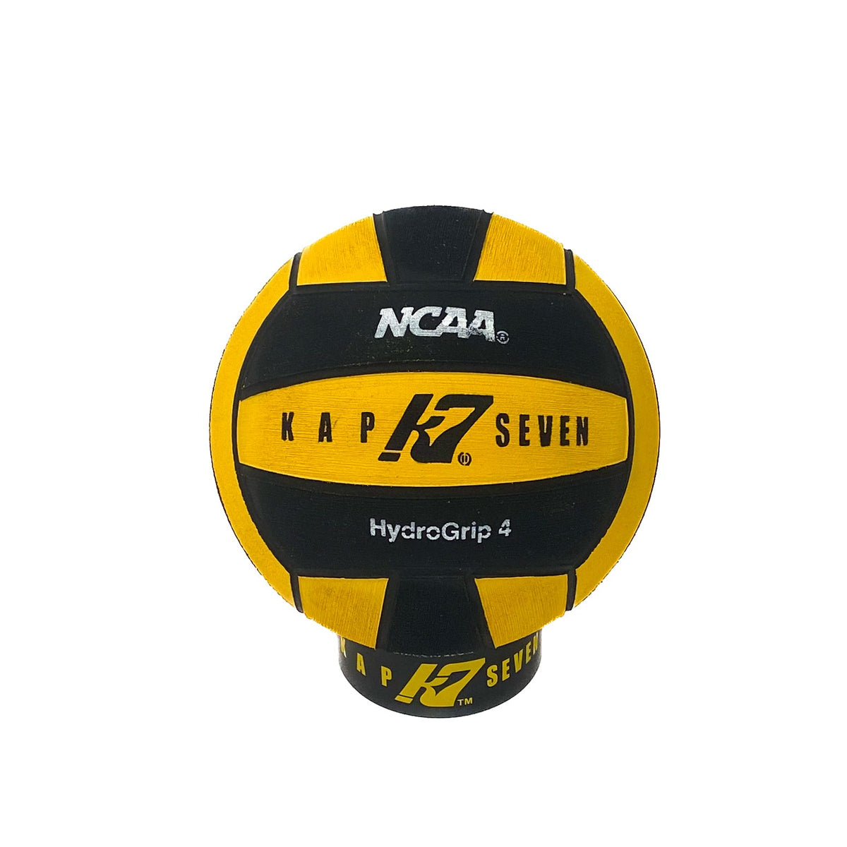 KAP7 Black/Yellow Hydrogrip Water Polo Ball - Size 4 Balls KAP7 International
