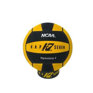 KAP7 Black/Yellow Hydrogrip Water Polo Ball - Size 4 Balls KAP7 International