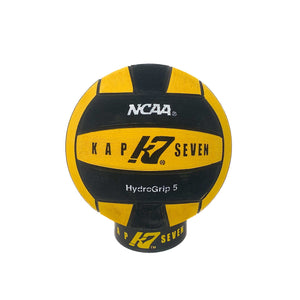 KAP7 Black/Yellow Hydrogrip Water Polo Ball - Size 5 Balls KAP7 International