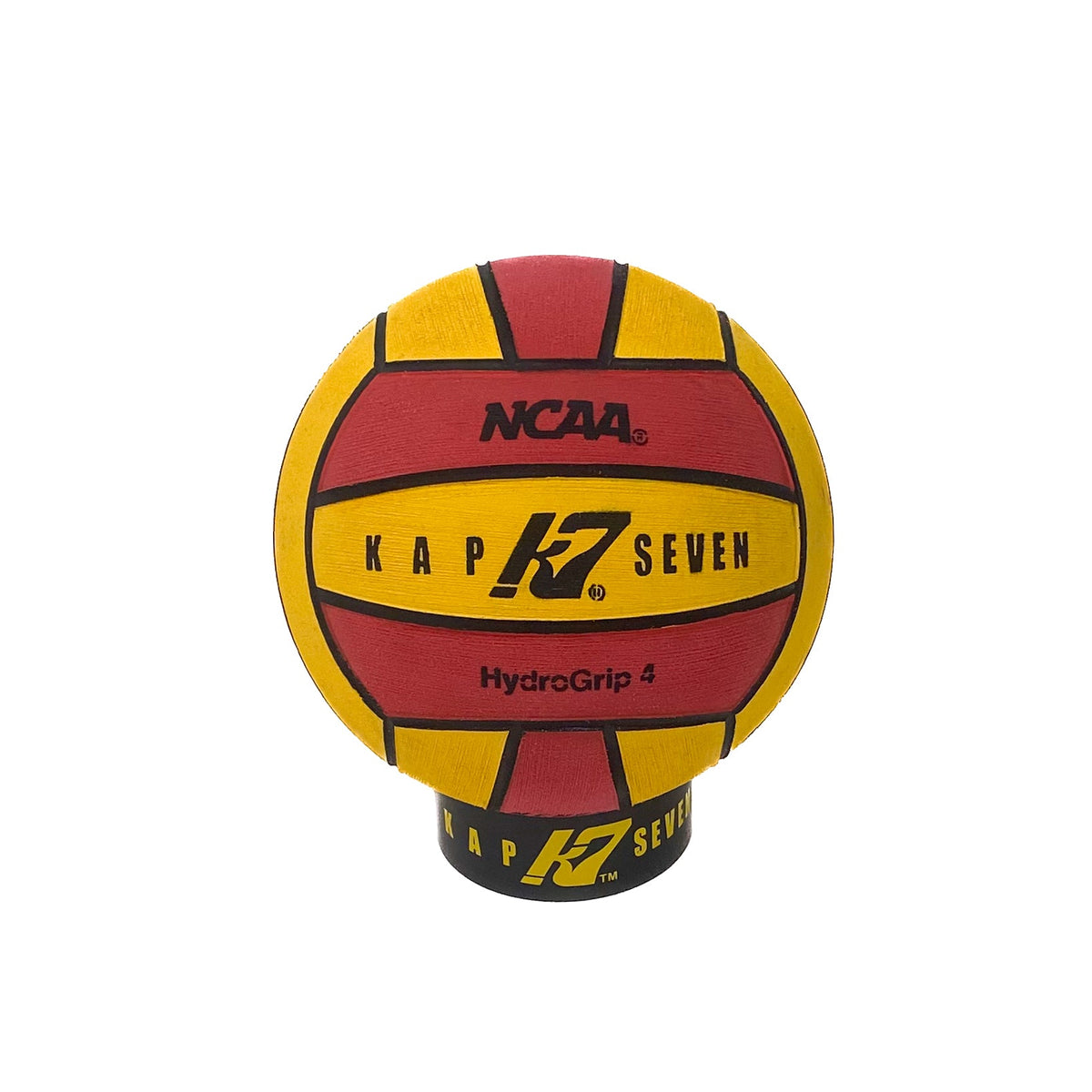 KAP7 Red/Yellow Hydrogrip Water Polo Ball - Size 4 Balls KAP7 International