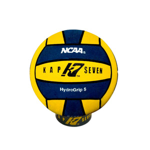 KAP7 Yellow/Navy HYDROGRIP WATER POLO BALL - SIZE 5 Balls KAP7 International