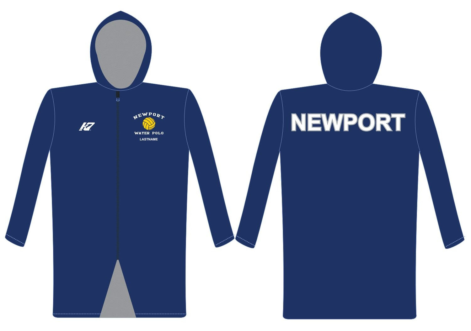 Newport Team Store - Water Polo - Youth Parka