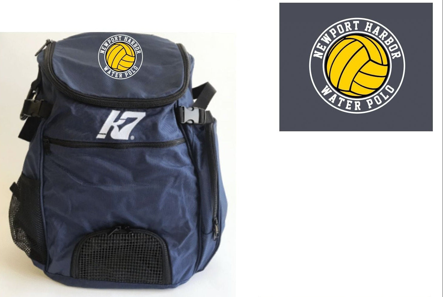 Newport Harbor Team Store - Navy Backpack KAP7 International