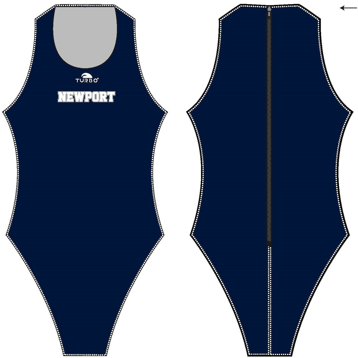 Newport Beach Water Polo Club Team Store - Girl's Comfort Suit Suits KAP7 International