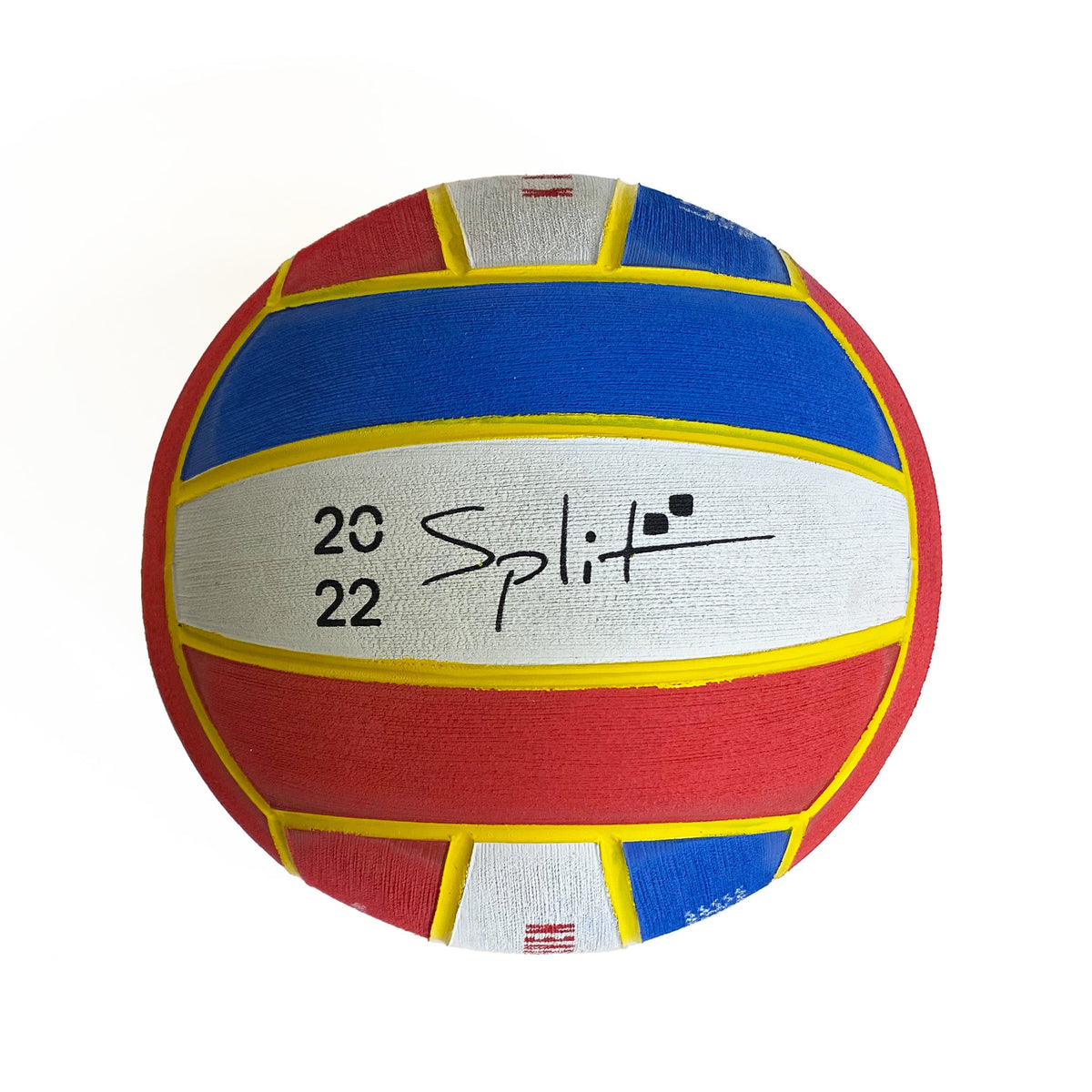 KAP7 2022 Len Split European Championships Water Polo Ball - Size 1 Balls KAP7 International