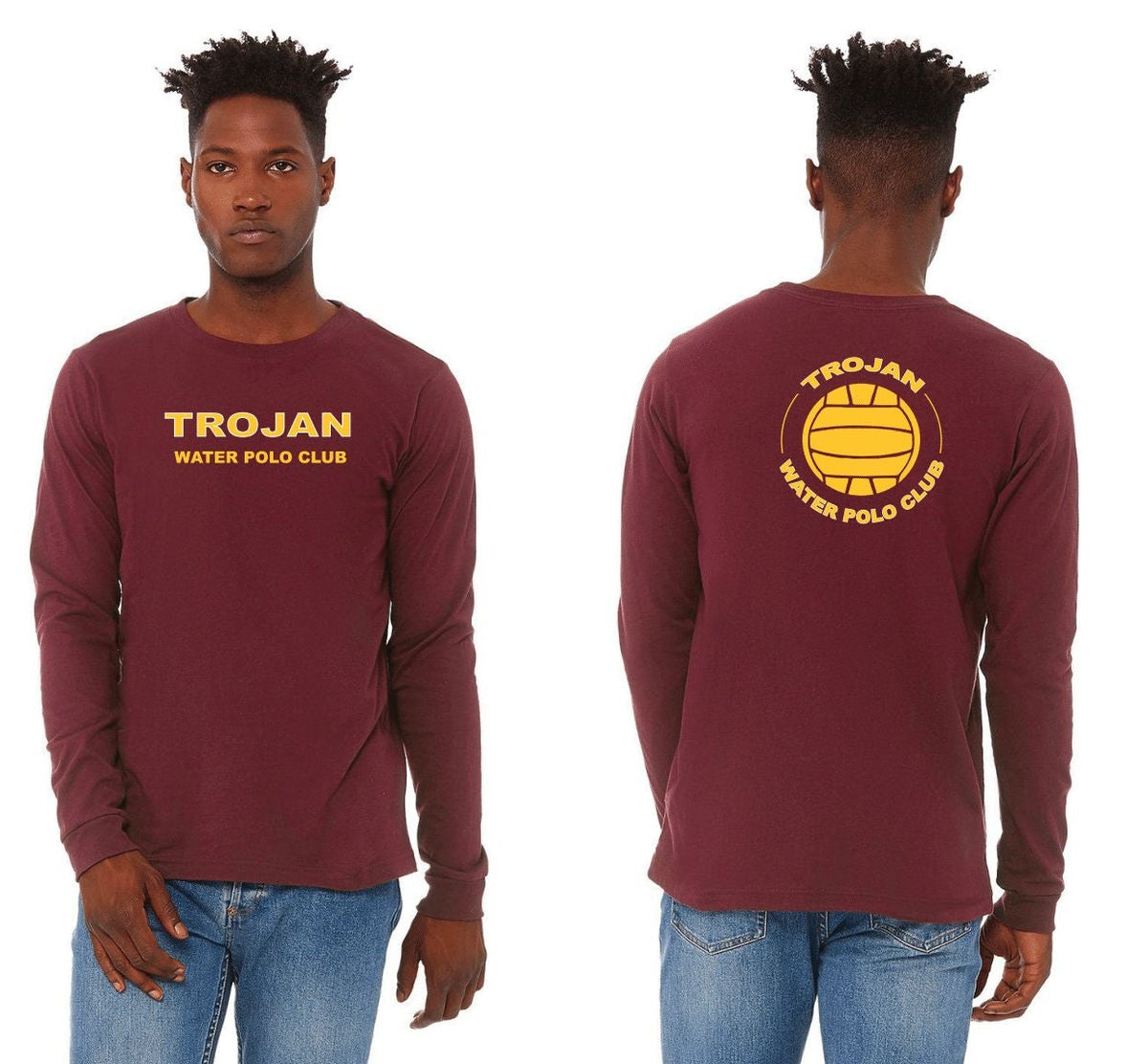 Trojan Water Polo Club Team Store - Unisex Jersey Long-Sleeve T-Shirt