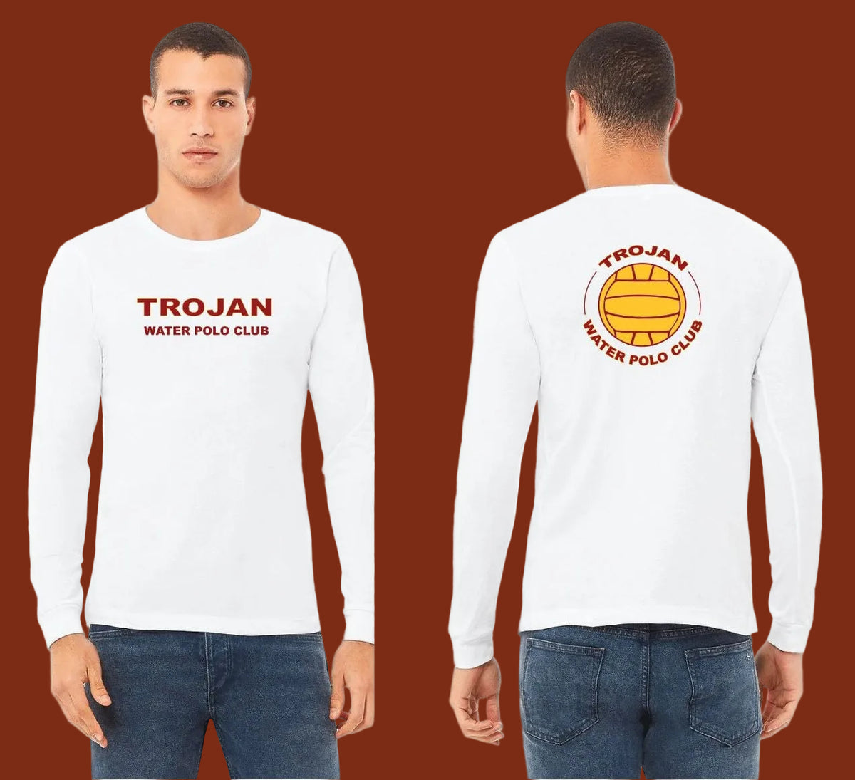 Trojan Water Polo Club Team Store - Unisex Jersey Long-Sleeve T-Shirt