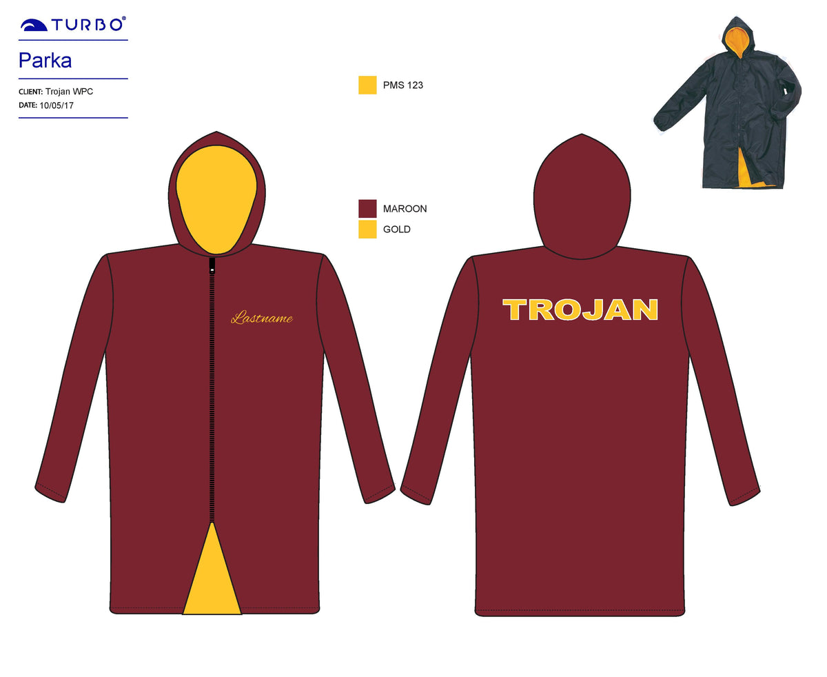 Trojan Water Polo Club Team Store - Parka