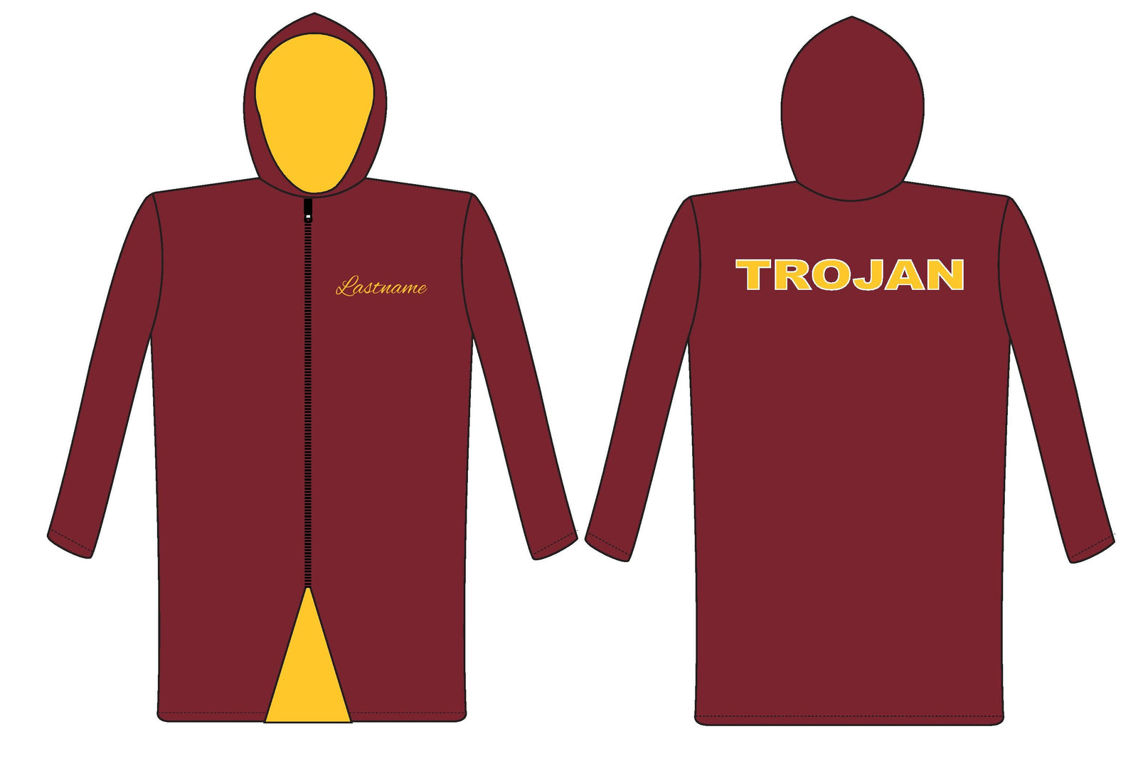 Trojan Water Polo Club Team Store - Parka