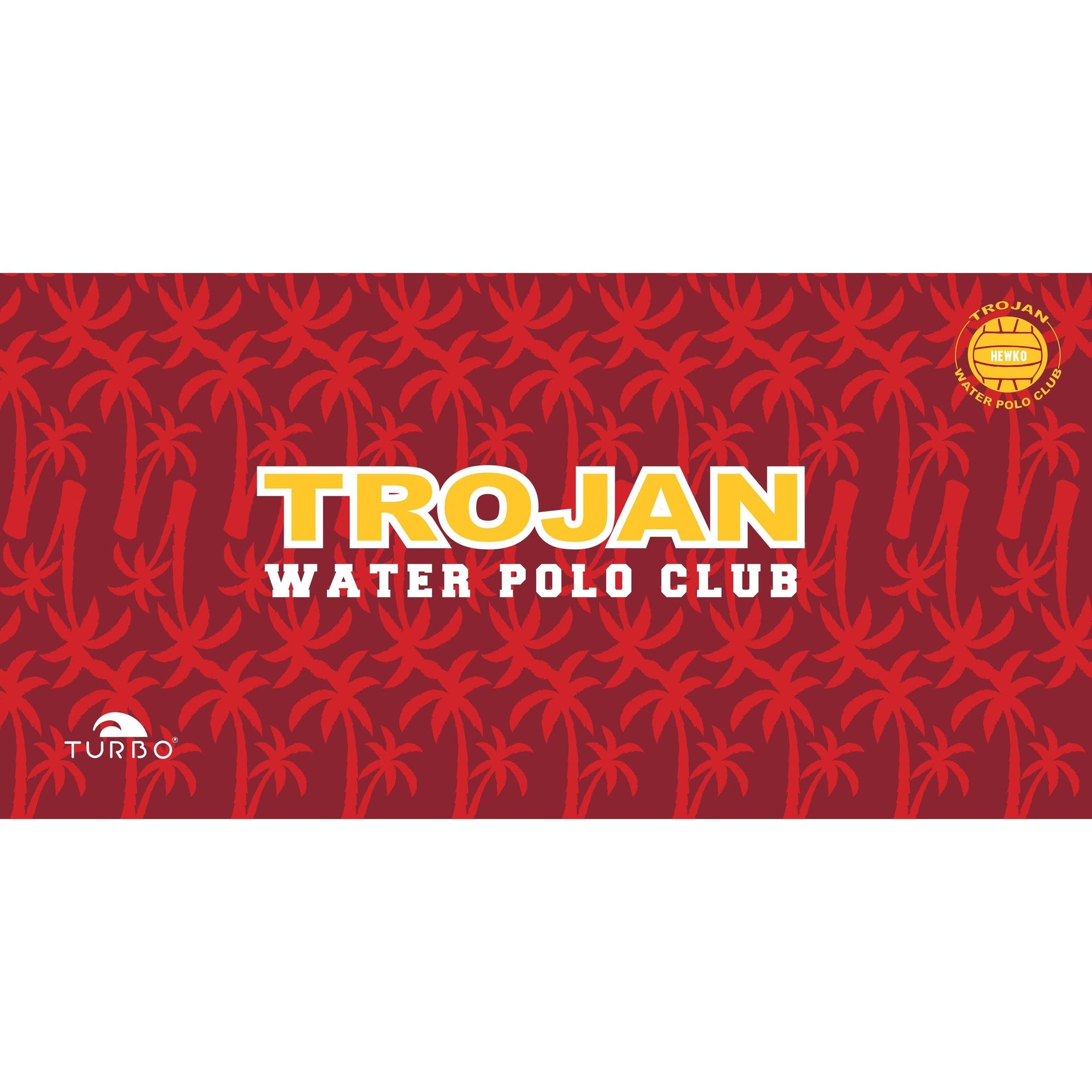 Trojan Water Polo Club Towel - with Name KAP7 International 