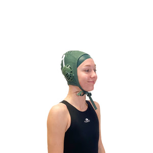 Turbo Standard Water Polo Cap Set with 3 Numbers - Green TURBO 
