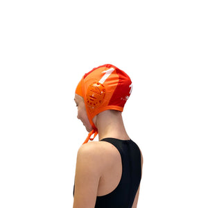 Turbo Standard Water Polo Cap Set with 3 Numbers - Orange Caps TURBO 