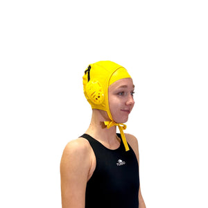 Turbo Standard Water Polo Cap Set with 3 Numbers - Yellow Caps TURBO 